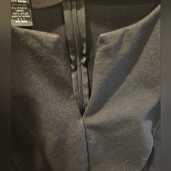 INC Petite by Macy's, Red and Black Sheath Dress, Petite Large - Picture 5 of 6